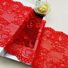 Professional Lace Manufacturer High Quality 19.5cm Stretch White Floral Lace Trim for Women 6071#