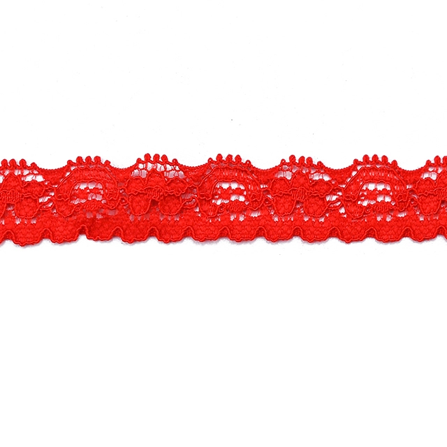 High Quality Stretch Nylon Lace Trim 1.5cm Nylon Lace Fabric Nylon Spandex Lace for Bra And Underwear Wedding Decoration 3012#