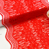 Professional Lace Manufacturer High Quality 18cm Stretch White Floral Lace Trim for Women 65072#