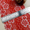Professional Lace Manufacturer High Quality 13cm Stretch White Floral Lace Trim for Women 59177#