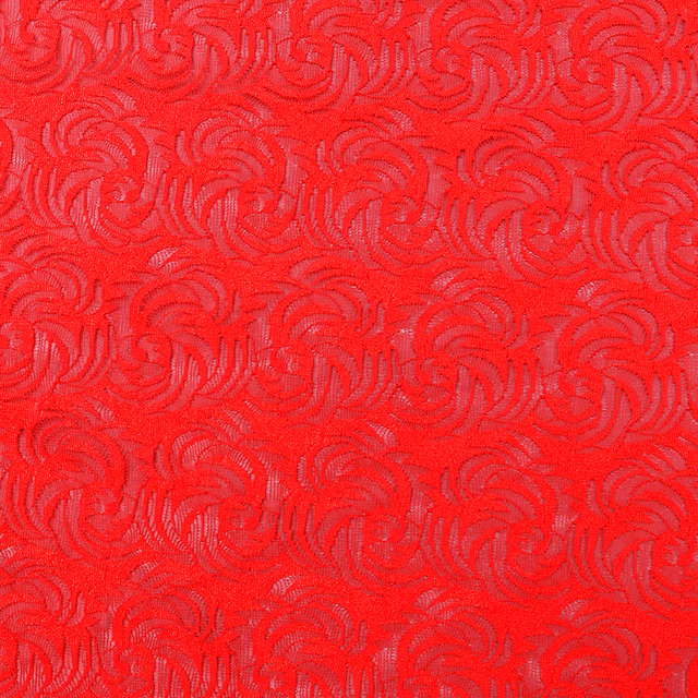 Wholesale two-color knitted elastic lace fabric women's dress 88337#