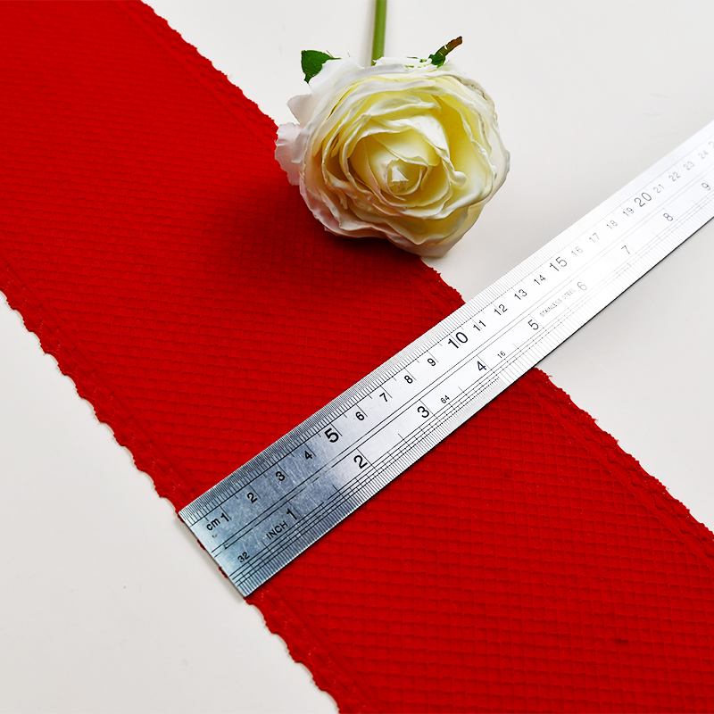 Professional Lace Manufacturer High Quality 11.5cm Stretch White Floral Lace Trim for Women 5292#