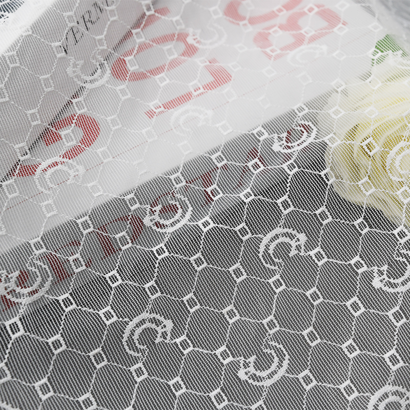 Wholesale two-color knitted elastic lace fabric women's dress 8006#