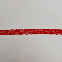 High Quality Stretch Nylon Lace Trim 2.2cm Nylon Lace Fabric Nylon Spandex Lace for Bra And Underwear Wedding Decoration 6252-1#