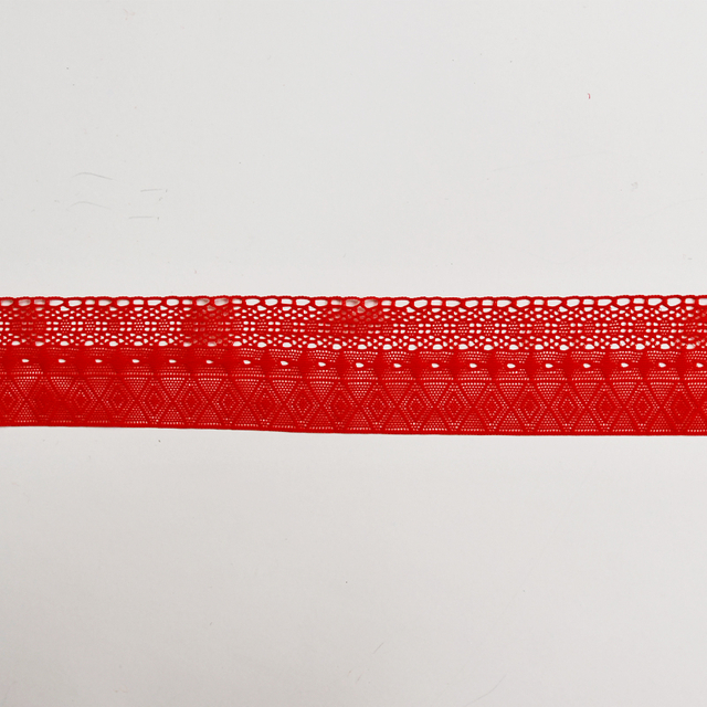 High Quality Stretch Nylon Lace Trim 3cm Nylon Lace Fabric Nylon Spandex Lace for Bra And Underwear Wedding Decoration SG264#