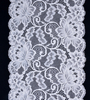 Professional Lace Manufacturer High Quality 18cm Stretch White Floral Lace Trim for Women 1660#