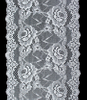 Professional Lace Manufacturer High Quality 18cm Stretch White Floral Lace Trim for Women 1914#