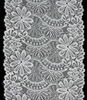 Professional Lace Manufacturer High Quality 18cm Stretch White Floral Lace Trim for Women 1926#