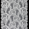 Professional Lace Manufacturer High Quality 18cm Stretch White Floral Lace Trim for Women 1905-1#