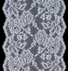 Professional Lace Manufacturer High Quality 18cm Stretch White Floral Lace Trim for Women 1609#