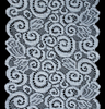 Professional Lace Manufacturer High Quality 18cm Stretch White Floral Lace Trim for Women 1603#